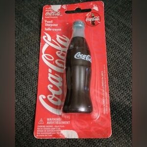 Vintage Coca Cola Contour Bottle Pencil Sharpener